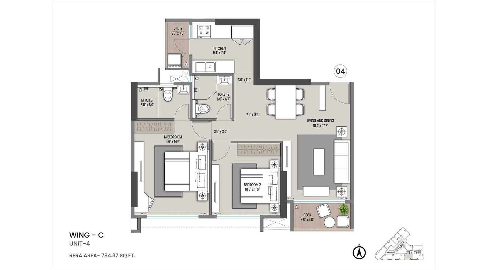 Nine-Arcs-Floor-Plan-Wing-C-2-BHK-784-sqft-